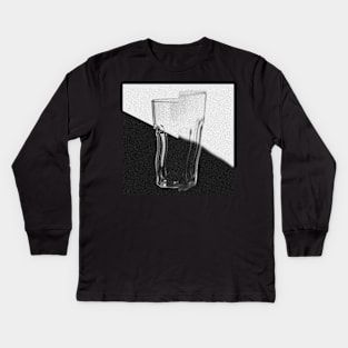 stop drinking a lot of alcohol Kids Long Sleeve T-Shirt